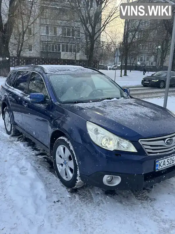 Subaru Outback 2010, фото з оголошення 1 з 14, VIN JF1BR9L95BG049964