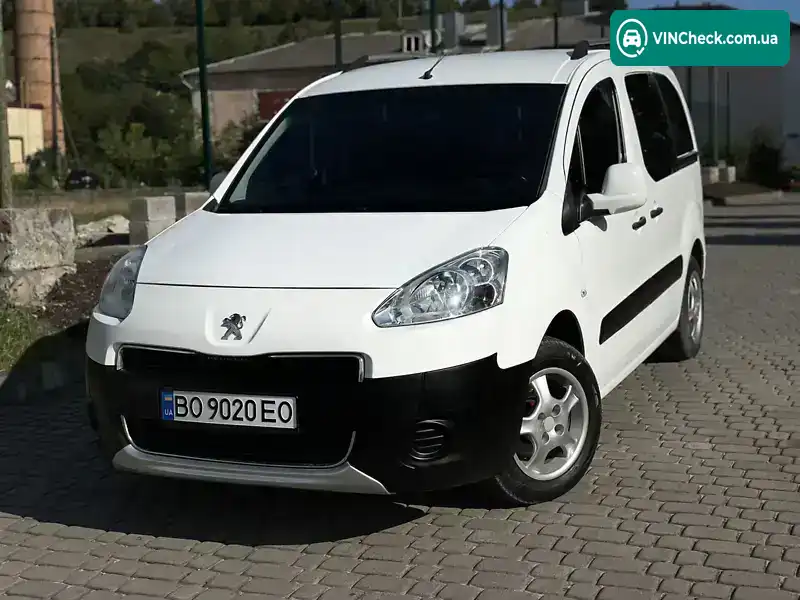 Peugeot Partner 2013, фото з оголошення 1 з 20, VIN VF37J9HP0DN534983