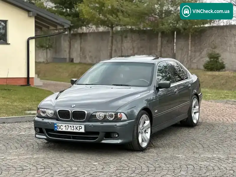 BMW 5 Series 2003, фото з оголошення 2 з 21, VIN WBADL01020GY16204