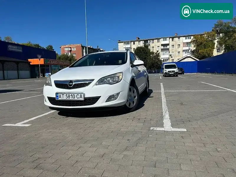 Opel Astra 2012, фото з оголошення 1 з 20, VIN W0LPD8EG3C8093799