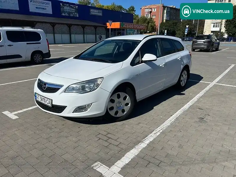 Opel Astra 2012, фото з оголошення 2 з 20, VIN W0LPD8EG3C8093799