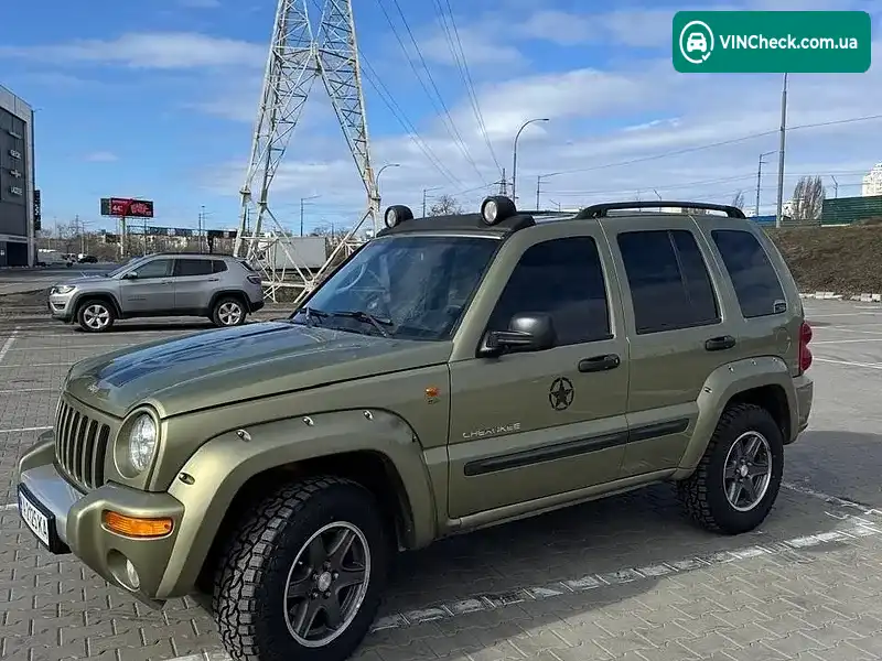 Jeep Cherokee 2003, фото з оголошення 1 з 16, VIN 1J8G6E8544W124505