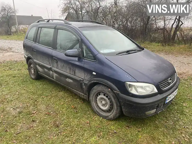 Opel Zafira 1999, фото з оголошення 1 з 7, VIN W0L0TGF75X2224071