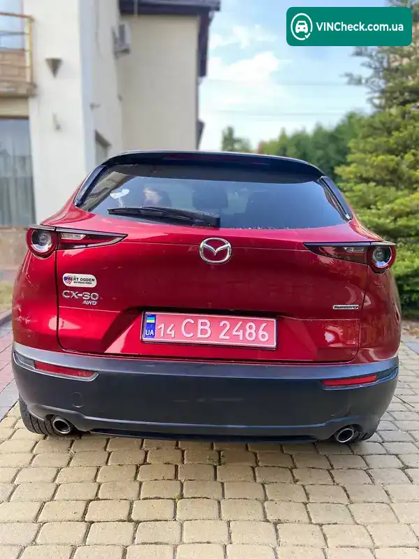 Mazda CX-30 2021, фото з оголошення 1 з 16, VIN 3MVDMBCL7MM312860