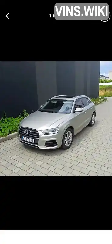 Audi Q3 2016, фото з оголошення 1 з 21, VIN WA1JCCFS9HR011103