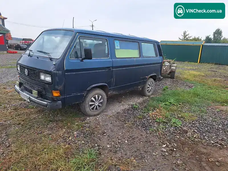 Volkswagen Caravelle 1990, фото з оголошення 1 з 12, VIN WV2ZZZ25ZLH119724