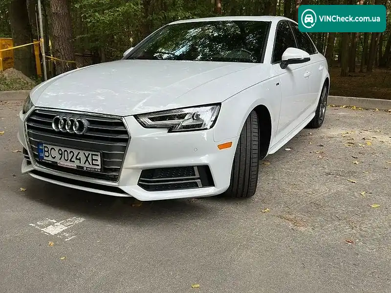 Audi A4 2017, фото з оголошення 1 з 20, VIN WAULMAF49JA090288