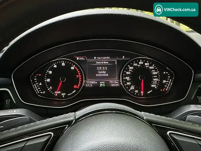 Audi A4 2017, фото з оголошення 2 з 20, VIN WAULMAF49JA090288