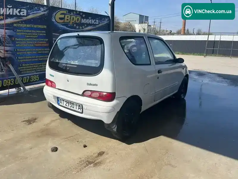 Fiat Seicento 1999, фото з оголошення 2 з 7, VIN ZFA18700000342502