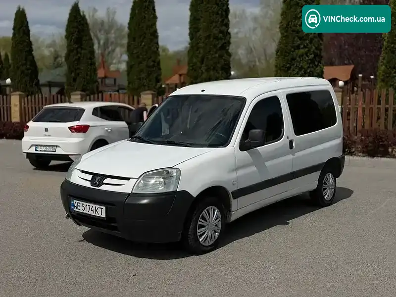 Peugeot Partner 2005, фото з оголошення 1 з 12, VIN VF3GCWJYB96130159