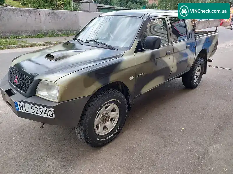 Mitsubishi L 200 2008, фото з оголошення 1 з 13, VIN MMBJNKB408D054053