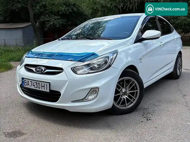 Hyundai Accent 2012, фото з оголошення 1 з 10, VIN Z94CU41DACR178870