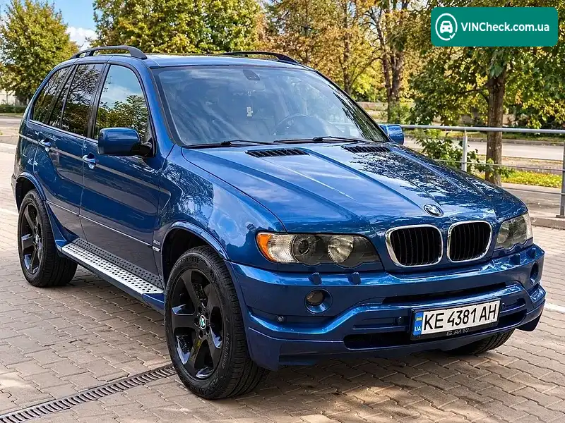 BMW X5 2002, фото з оголошення 1 з 10, VIN WBAFA71090LN19137