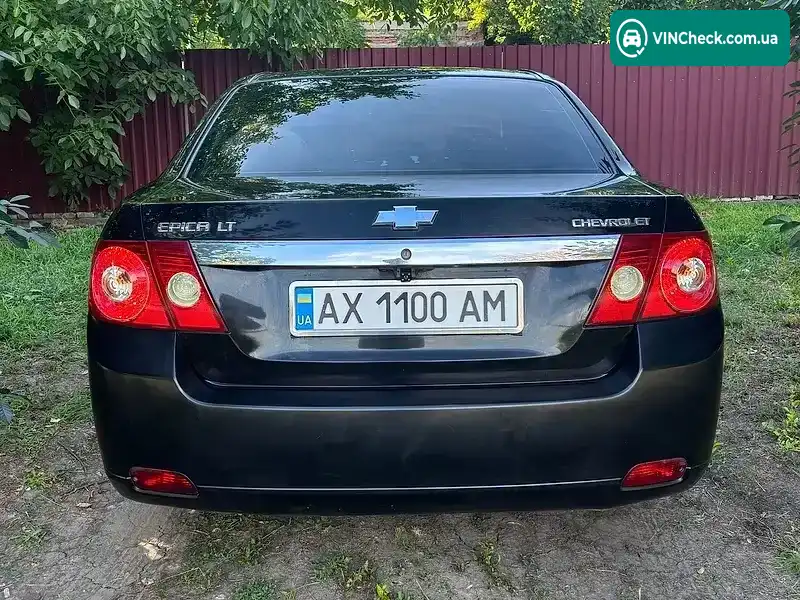 Chevrolet Epica 2008, фото з оголошення 2 з 13, VIN Y6DLA69LE8B105025