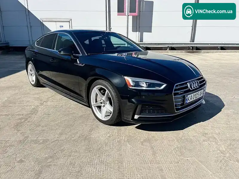 Audi A5 Sportback 2018, фото з оголошення 1 з 20, VIN WAUENCF58JA059964