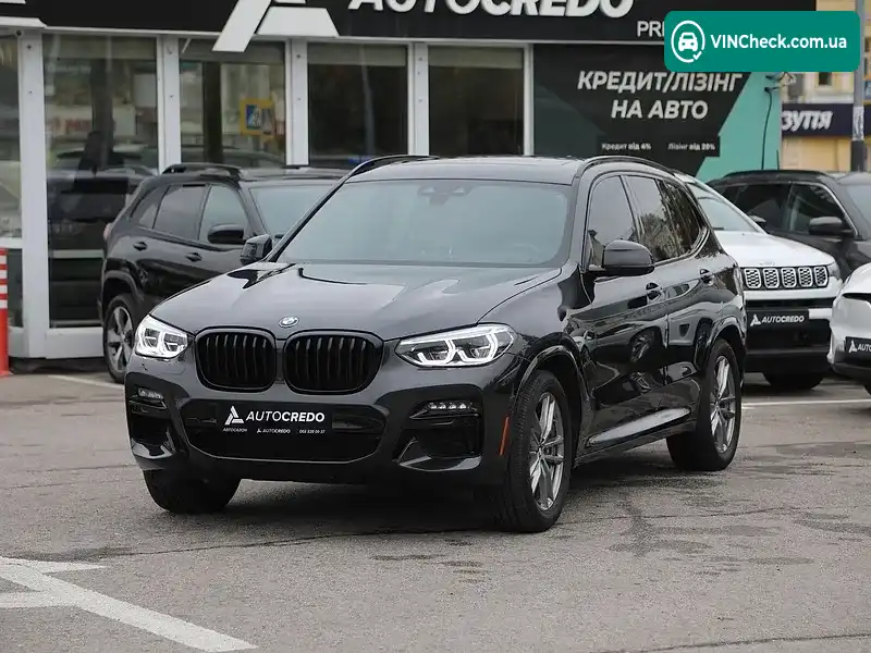 BMW X3 2020, фото з оголошення 2 з 20, VIN 5UXTY9C02M9E65355