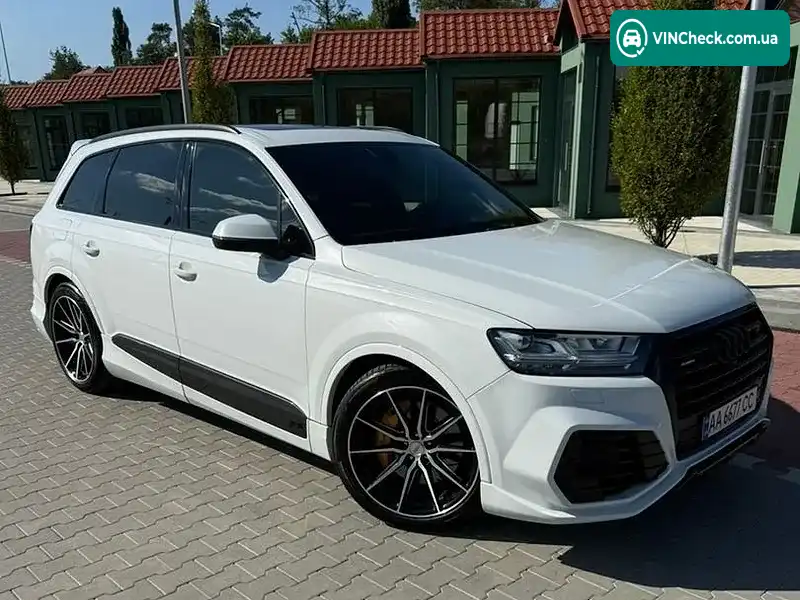 Audi Q7 2018, фото з оголошення 1 з 16, VIN WA1WAAF76JD039553