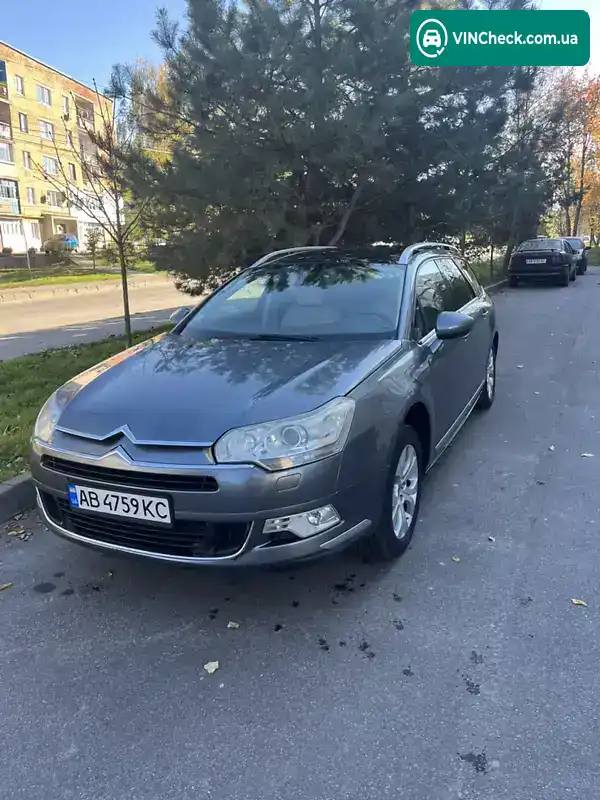 Citroen C5 2008, фото з оголошення 1 з 21, VIN VF7RWUHZJ54065009