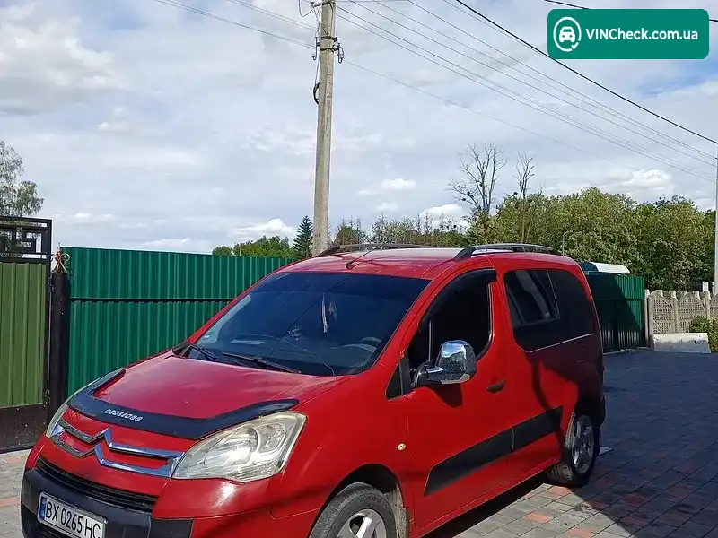 Citroen Berlingo 2009, фото з оголошення 2 з 14, VIN VF77B9HTC9J175000