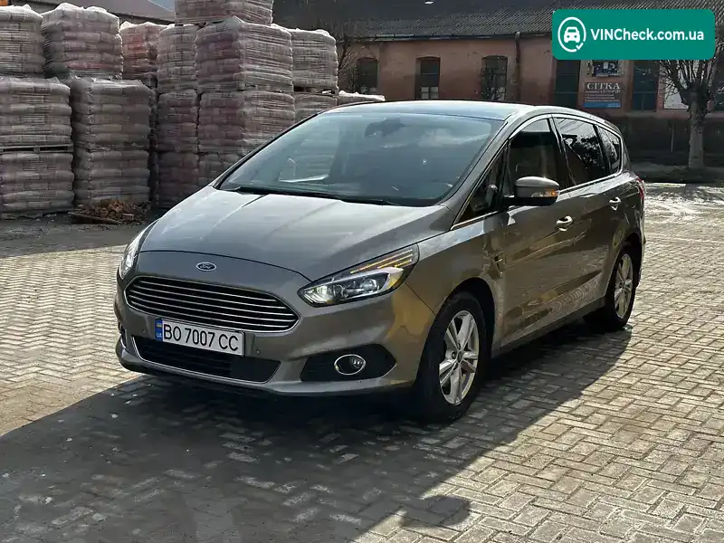 Ford S-Max 2016, фото з оголошення 1 з 20, VIN WF0JXXWPCJGK31620