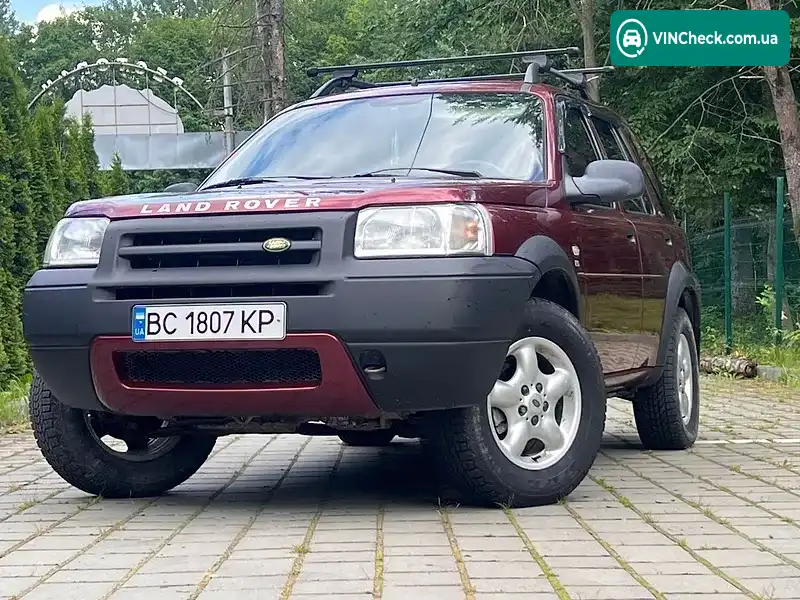 Land Rover Freelander 2002, фото з оголошення 1 з 20, VIN SALLNABE12A209772