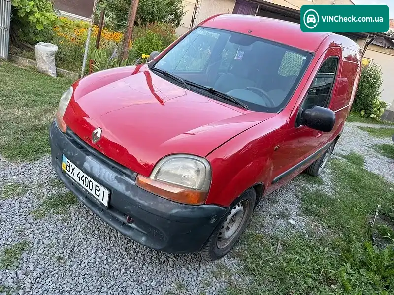 Renault Kangoo 2000, фото з оголошення 1 з 10, VIN VF1FC0UAF22553593