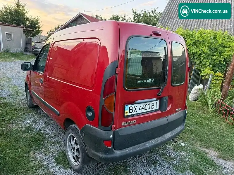 Renault Kangoo 2000, фото з оголошення 2 з 10, VIN VF1FC0UAF22553593