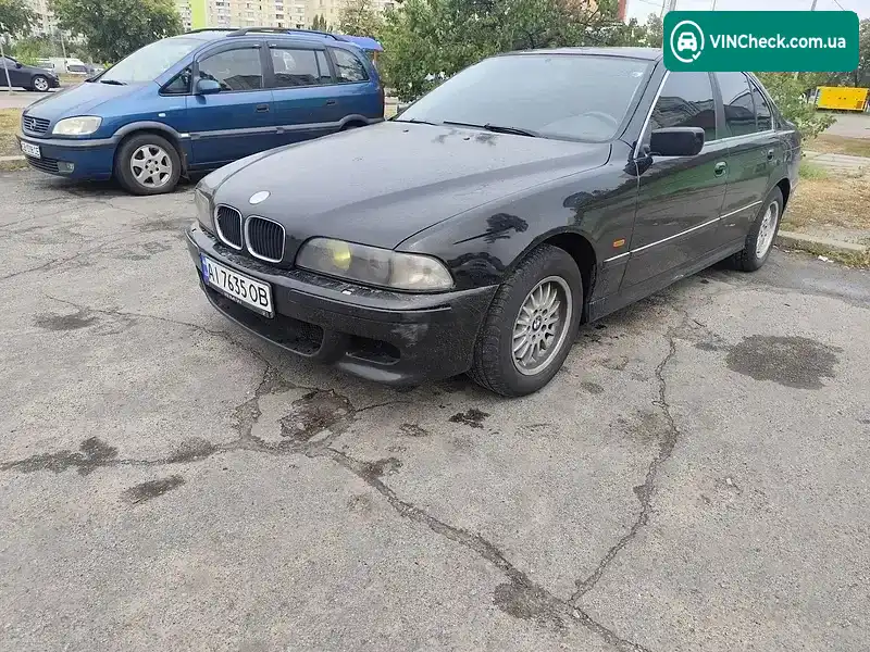 BMW 5 Series 1999, фото з оголошення 1 з 6, VIN WBADM11020GP13948