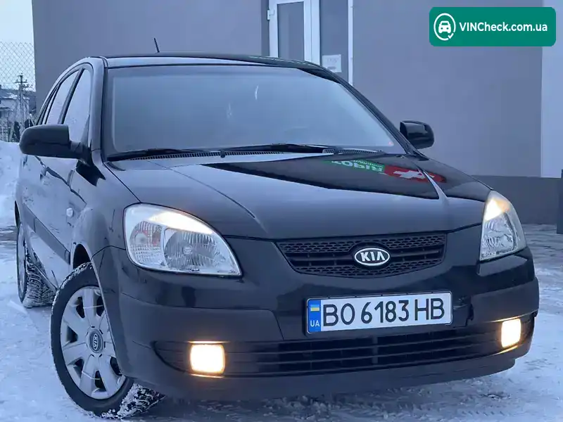 Kia Rio 2007, фото з оголошення 1 з 21, VIN KNEDE243276251861