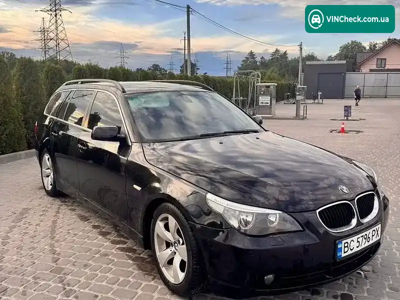 BMW 5 Series 2005, фото з оголошення 1 з 12, VIN WBANL31020CM88814