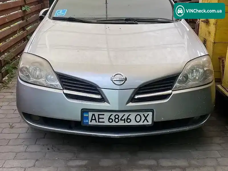 Nissan Primera 2004, фото з оголошення 2 з 5, VIN SJNBCAP12U0157186