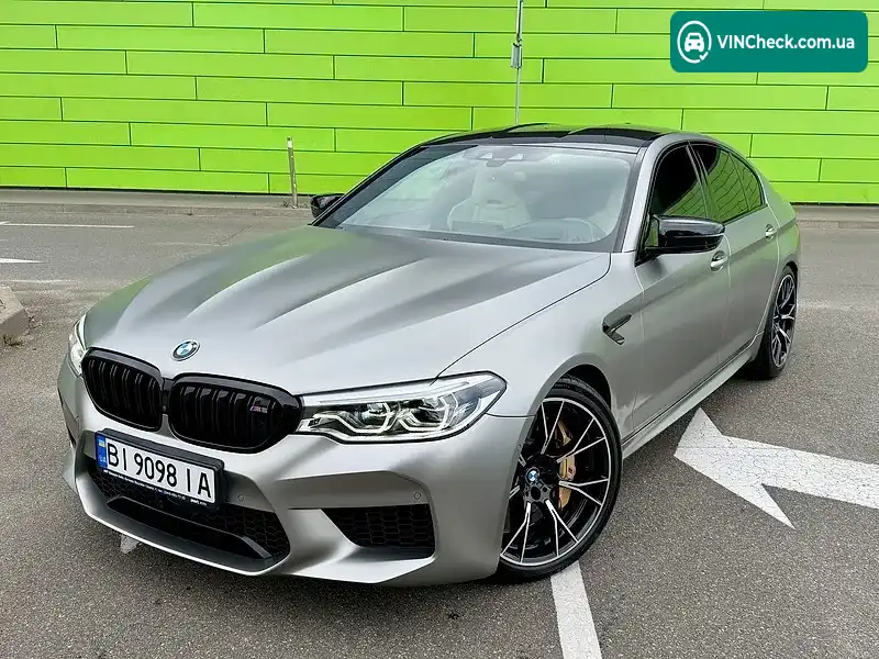 BMW M5 2018, фото з оголошення 2 з 20, VIN WBSJF01090BS90351
