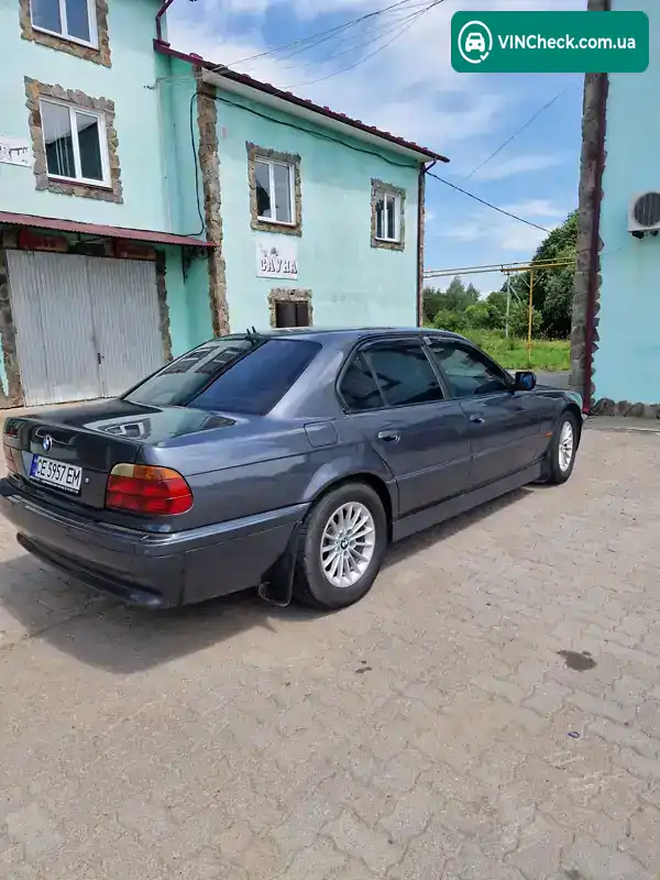 BMW 7 Series 2001, фото з оголошення 1 з 10, VIN WBAGE61080DN52028