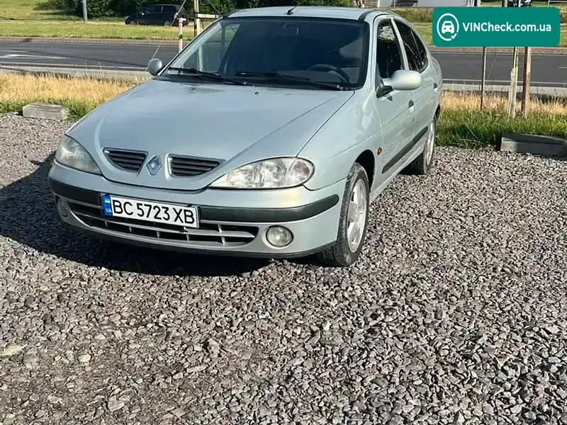 Renault Megane 2001, фото з оголошення 1 з 20, VIN VF4LA04B525443851