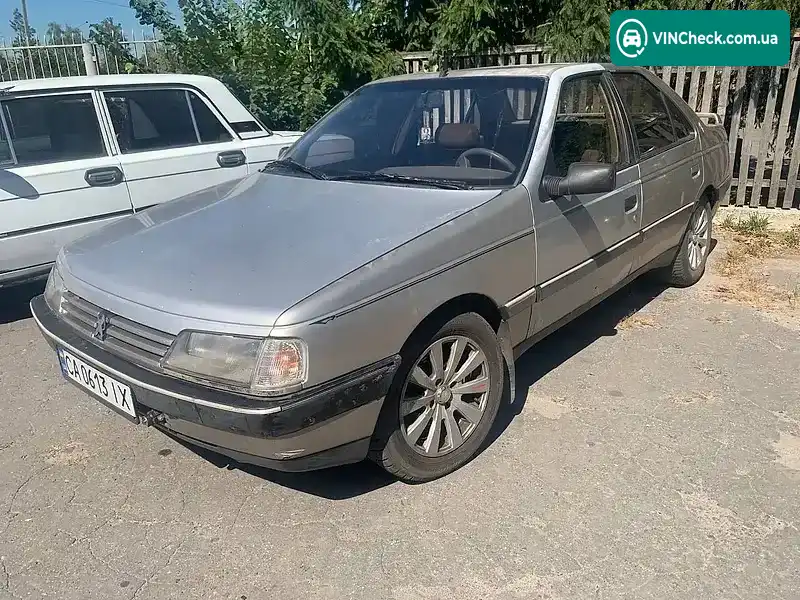 Peugeot 405 1988, фото з оголошення 1 з 6, VIN VF315BDF208147607