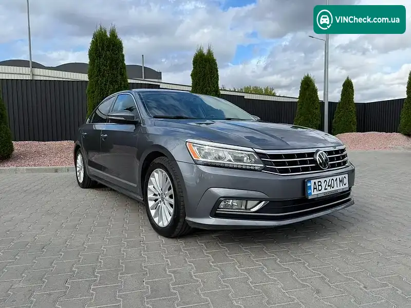 Volkswagen Passat 2016, фото з оголошення 1 з 20, VIN 1VWBT7A39HC034835
