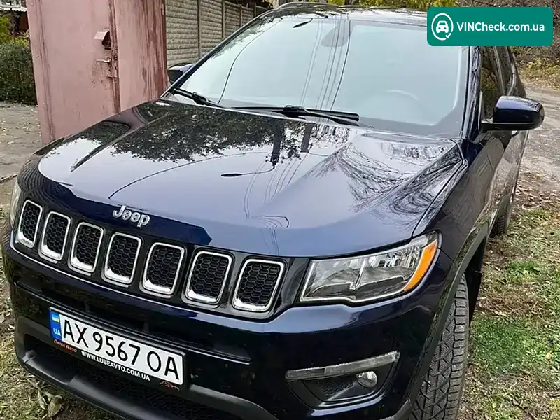 Jeep Compass 2018, фото з оголошення 1 з 15, VIN 3C4NJDBB0JT200695