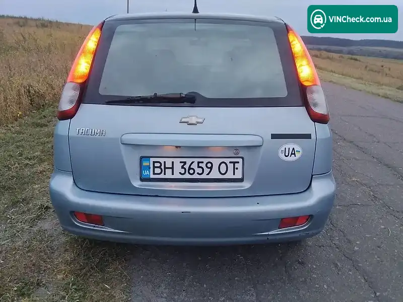 Chevrolet Tacuma 2007, фото з оголошення 2 з 20, VIN Y6DUF75618K807230
