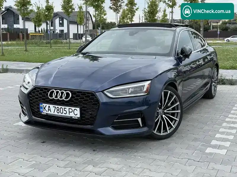 Audi A5 Sportback 2018, фото з оголошення 2 з 21, VIN WAUBNCF54JA100500