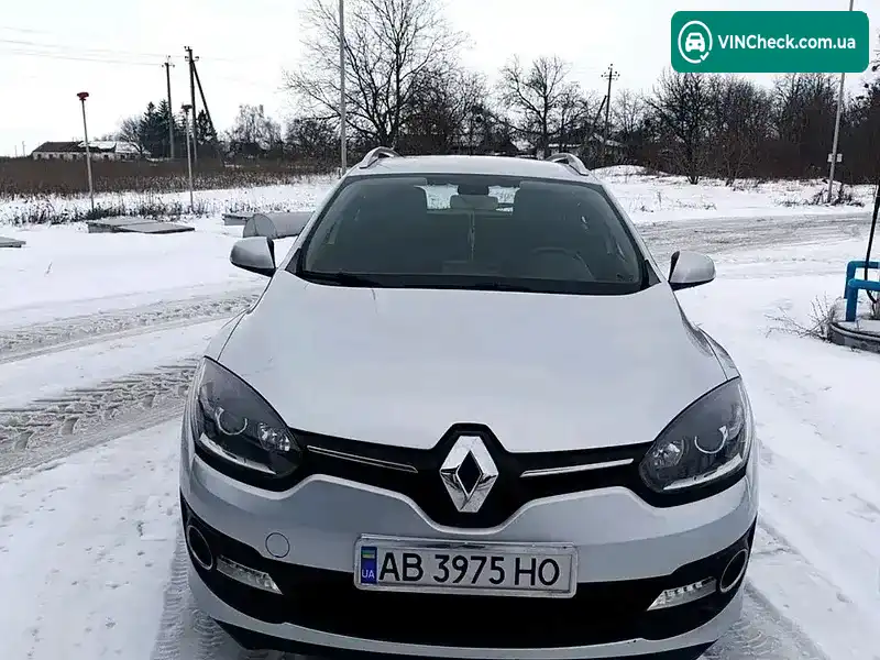 Renault Megane 2016, фото з оголошення 1 з 10, VIN VF1KZ890H54669055