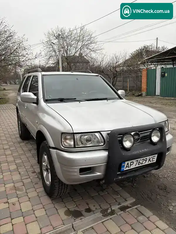 Opel Frontera 2003, фото з оголошення 2 з 16, VIN W0L06BG763V510212