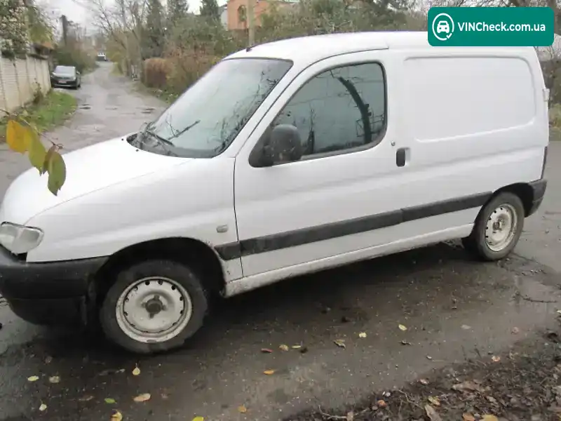 Peugeot Partner 2000, фото з оголошення 2 з 9, VIN VF35BWJZE60245535
