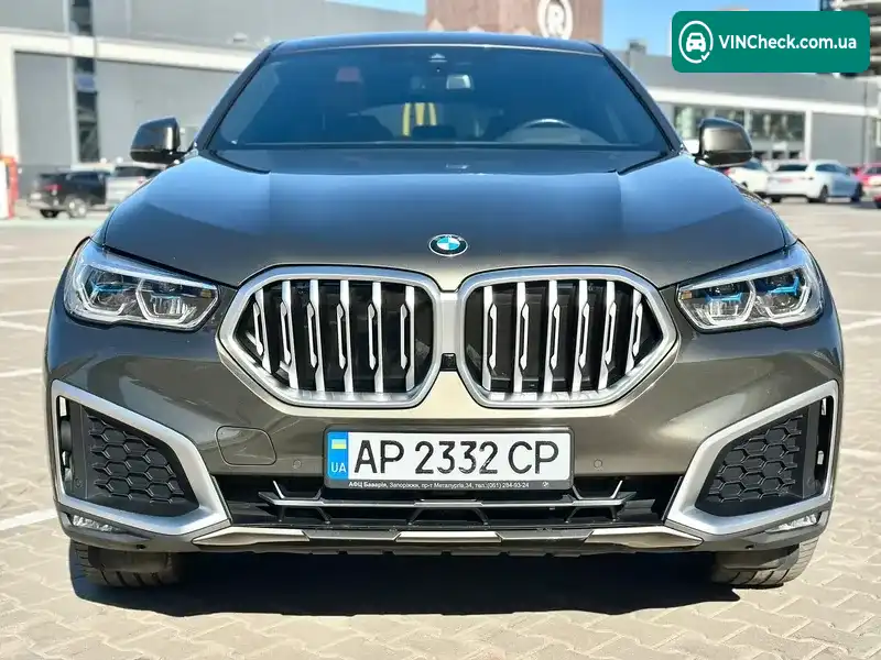 BMW X6 2021, фото з оголошення 1 з 20, VIN 5UXCY6C02M9G80619