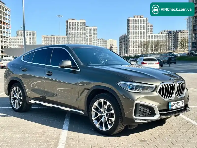 BMW X6 2021, фото з оголошення 2 з 20, VIN 5UXCY6C02M9G80619