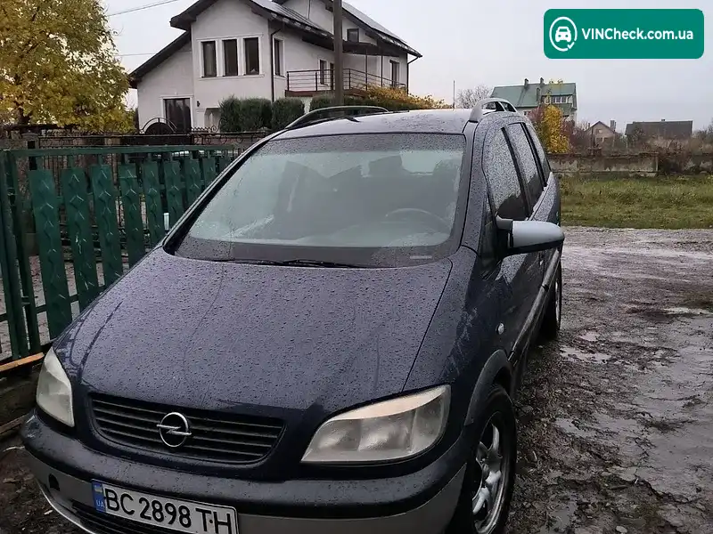 Opel Zafira 2000, фото з оголошення 1 з 10, VIN W0L0TGF75Y2191879