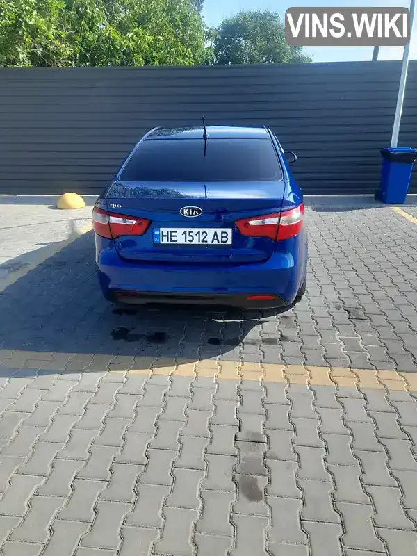 Kia Rio 2012, фото з оголошення 2 з 16, VIN Z94CC41BADR096113