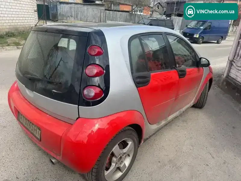 Smart Forfour 2005, фото з оголошення 2 з 5, VIN WME4540001B080360