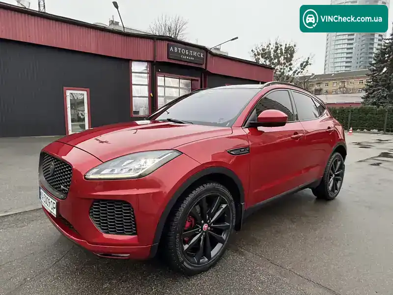 Jaguar E-Pace 2018, фото з оголошення 1 з 14, VIN SADFP2FX8J1Z14485