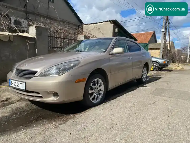 Lexus ES 2005, фото з оголошення 2 з 12, VIN JTHBF30G056034979