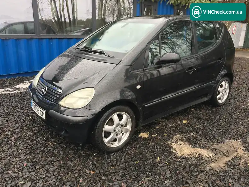 Mercedes-Benz A-Class 2002, фото з оголошення 1 з 12, VIN WDB1680061J795290